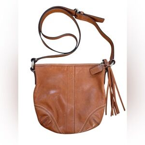 Coach Vintage Soho Swingback Caramel Brown Y2K